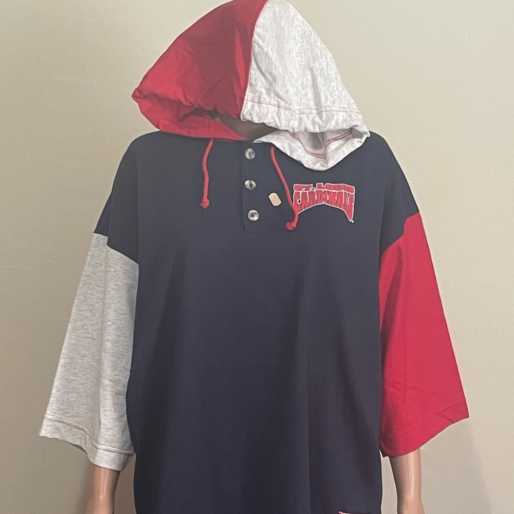 Vintage St.Louis Cardinals Lightwieght Large MLB  Hoodie Baseball Missouri